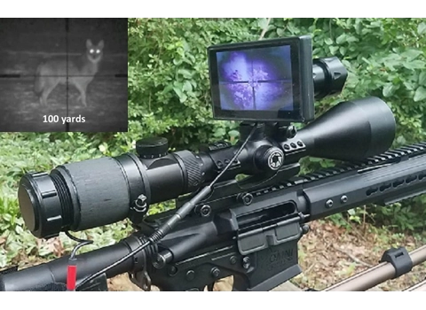 Night Vision Clip-on mounts on any scope