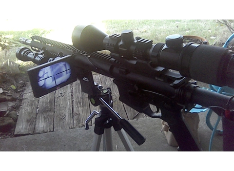 Night Vision Clip-on mounts on any rail