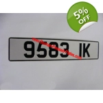 Vintage Pressed Plates Oblong and Square Large No's