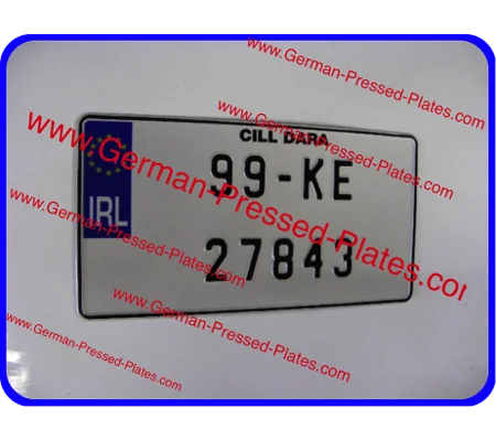 1 of JAP JDM Large Pressed Number Plate with Small No's COPY