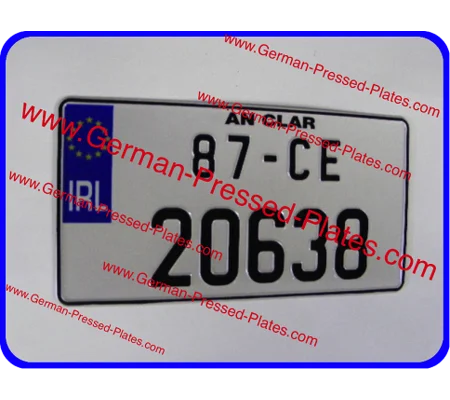 1 of JAP JDM Large Pressed Number Plate with 2 Size No's