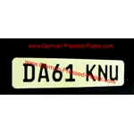 German Pressed Plate with Choices