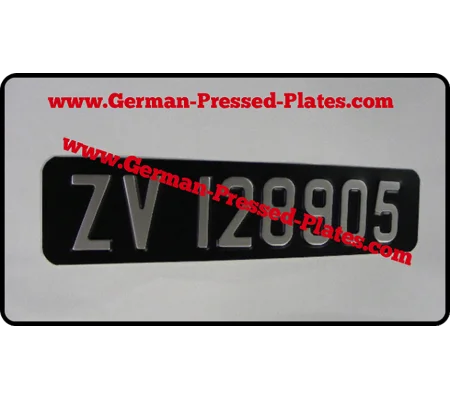 Small Front/Motorcycle Plate with Choices