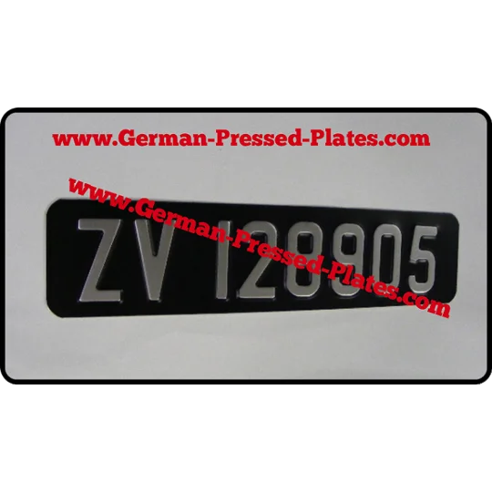 Small Front/Motorcycle Plate with Choices