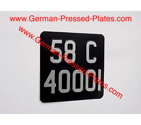 Motorcycle Pressed Sizes 6 1/2"x6 1/2"ins & 9"x7"ins etc...