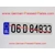Pressed Number Plate Small 325x90mm
