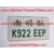 1 of JDM Pressed Number Plate Large F503