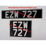 Vintage Pressed Plates Oblong and Square Large No's