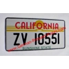 USA Pressed Number Plate With Medium Size Digit