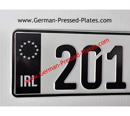 IRL Black Flag German Pressed Plate x1 Only