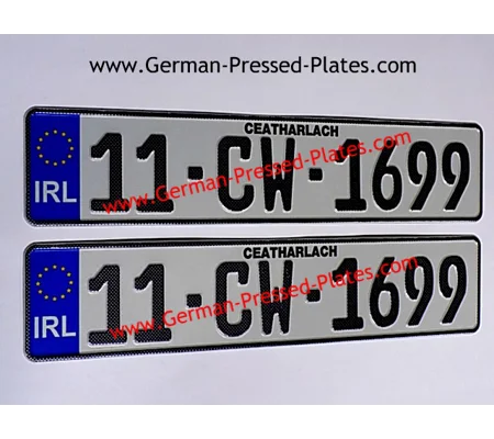 IRL German Pressed Plates x2, with Accessories Choices if Required 4RE4