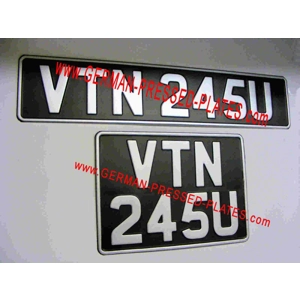 Vintage English Pressed Silver Plates Oblong and Square Large No's