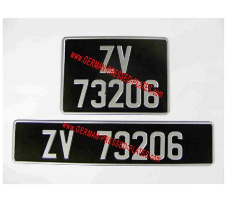 Vintage Pressed Silver Plates Oblong and Square 70mm