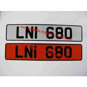 Vintage Pressed Plates Oblong and Square Large No's