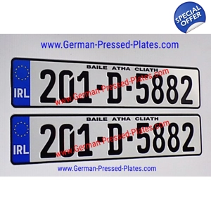 IRL German Pressed Plates x2 with Fixing Kit