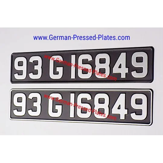 Vintage Pressed Plate x 1 ONLY