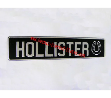 Fun Pressed Plate with a Symbol Choice