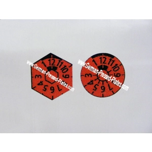 German Plakettes Stickers for plates