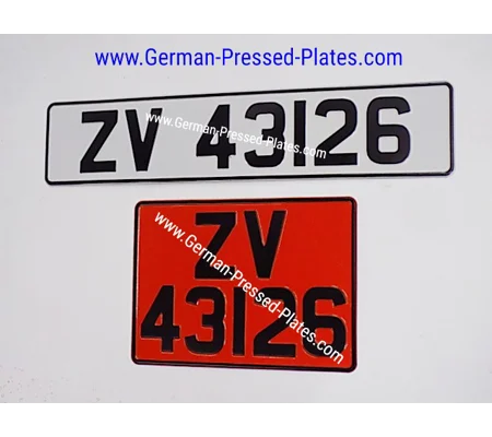 Vintage Pressed Plates Oblong and Square Large No's