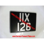 Vintage Pressed Plates Oblong and Square Large No's