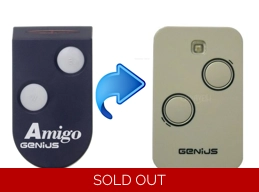 Genius Amigo JA332 868 RC Remote Control Transmitter Key Fob