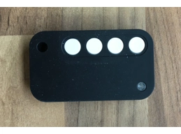 iMove 433.92 Mhz fixed code cloning Gate Remote- Clo FX All black 4c