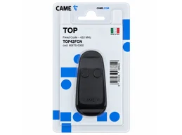 CAME TOP42FGN Gate Remote Control Key Fob – 433.92 MHz
