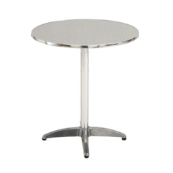 Round Aluminium Cafe Table