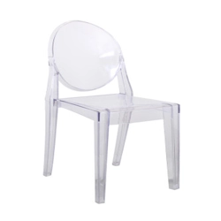 Ghost Chair Hire No Arms