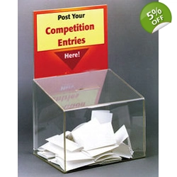 Jumbo Ballot Box With Header