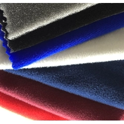 Loop Nylon Foam Backed Velcro Compatible Fabric