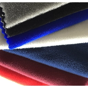 Loop Nylon Foam Backed Velcro Compatible Fabric