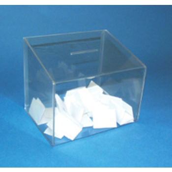 Jumbo Ballot Box Without Header - With Optional Lock