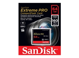 SanDisk 64GB Extreme Pro Compact Flash 160MB/s