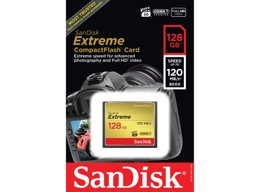 SanDisk 128GB Extreme Compact Flash 120GB/s
