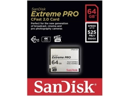 SanDisk 64GB Extreme Pro CFast 525MB/s