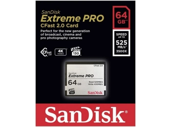 SanDisk 64GB Extreme Pro CFast 525MB/s