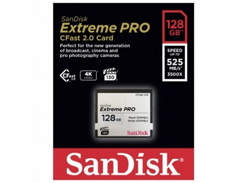 Sandisk extreme pro 2025 cfast 2.0 128gb