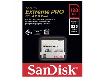 SanDisk 128GB CFast 525MB/s Extreme Pro
