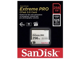 SanDisk 256GB CFast 525MB/s Extreme Pro