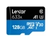 Lexar 128GB 633x Micro SDXC with SD Adapter