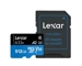 Lexar 512GB 633x Micro SD with SD Adapter