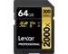 Lexar 64GB 2000x SDXC Professional 300MB/s