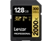 Lexar 128GB 2000x SDXC Professional 300MB/s