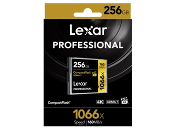 Lexar 256GB 1066x Professional Compact Flash