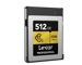 Lexar 512GB Professional CFexpress Type B Gold Series