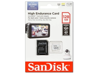 SanDisk 128GB High Endurance Micro SDXC