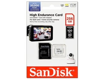 SanDisk 256GB High Endurance Micro SDXC