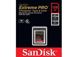 SanDisk 128GB Extreme Pro CF Express Type B
