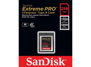 SanDisk 256GB Extreme Pro CF Express Type B
